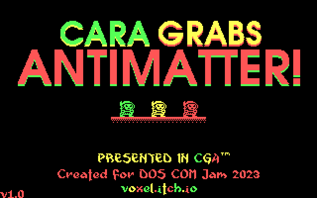 Cara Grabs Antimatter