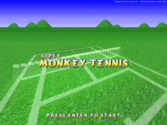 Super Monkey Tennis