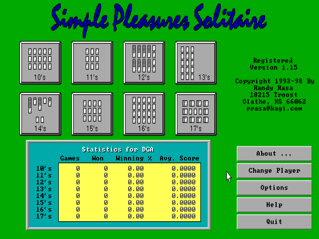 Simple Pleasures Solitaire