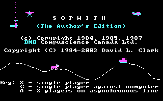 Sopwith (The Author’s Edition)