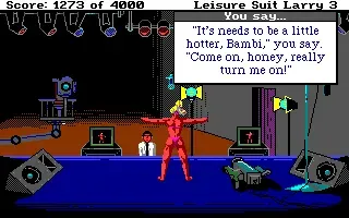 Leisure Suit Larry III: Passionate Patti in Pursuit of the Pulsating Pectorals screenshot 97