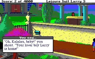 Leisure Suit Larry III: Passionate Patti in Pursuit of the Pulsating Pectorals screenshot 72