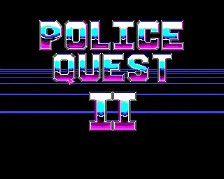 Police Quest 2: The Vengeance screenshot 6