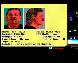 Police Quest 2: The Vengeance screenshot 5