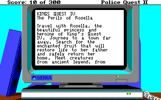 Police Quest 2: The Vengeance screenshot 30