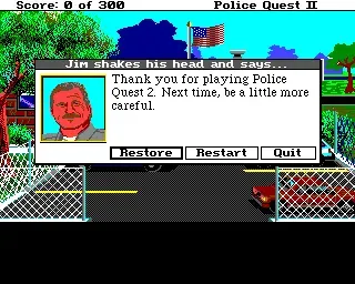 Police Quest 2: The Vengeance screenshot 9