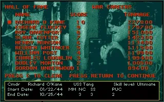 Silent Service II screenshot 36
