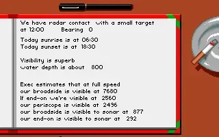 Silent Service II screenshot 30
