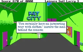 Leisure Suit Larry III: Passionate Patti in Pursuit of the Pulsating Pectorals screenshot 20
