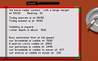 Silent Service II screenshot 38