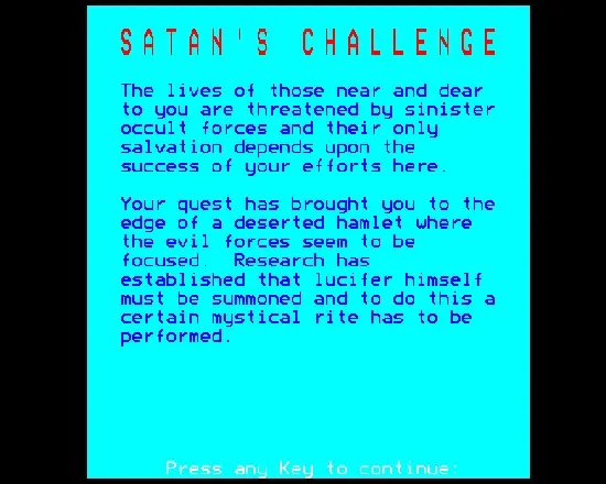 Satan’s Challenge screenshot 7