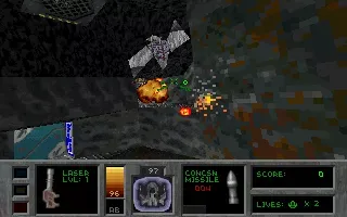 Descent II: The Infinite Abyss screenshot 2