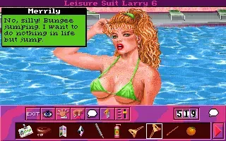 Leisure Suit Larry 6: Shape Up or Slip Out! screenshot 43