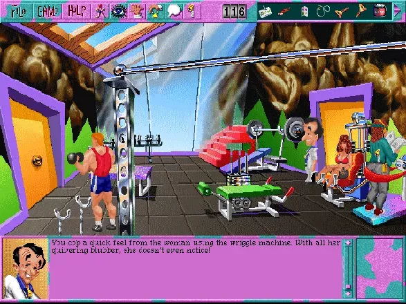 Leisure Suit Larry 6: Shape Up or Slip Out! screenshot 74