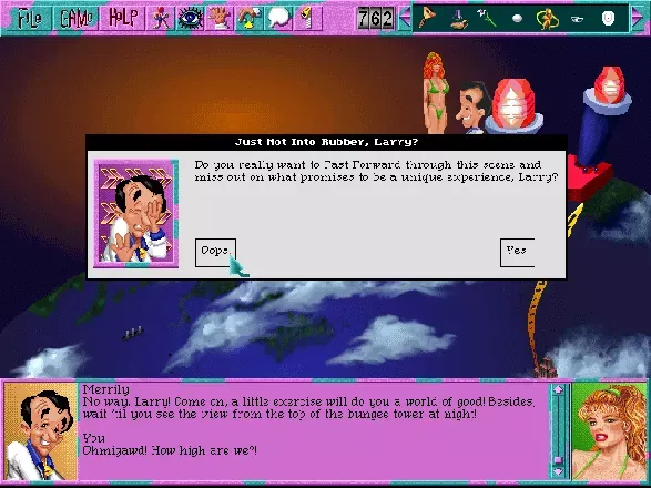 Leisure Suit Larry 6: Shape Up or Slip Out! screenshot 12