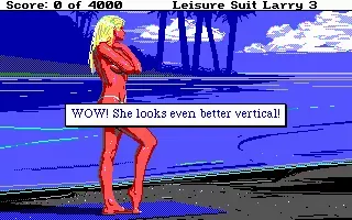 Leisure Suit Larry III: Passionate Patti in Pursuit of the Pulsating Pectorals screenshot 7