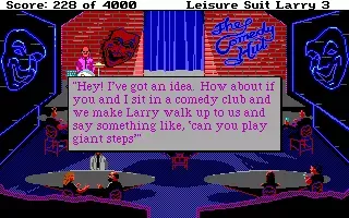 Leisure Suit Larry III: Passionate Patti in Pursuit of the Pulsating Pectorals screenshot 5
