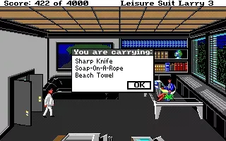 Leisure Suit Larry III: Passionate Patti in Pursuit of the Pulsating Pectorals screenshot 49
