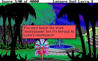 Leisure Suit Larry III: Passionate Patti in Pursuit of the Pulsating Pectorals screenshot 48