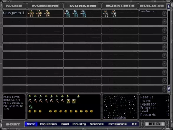 Master of Orion II: Battle at Antares screenshot 43