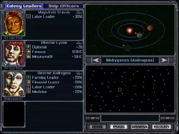Master of Orion II: Battle at Antares screenshot 6