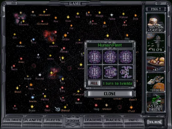 Master of Orion II: Battle at Antares screenshot 9