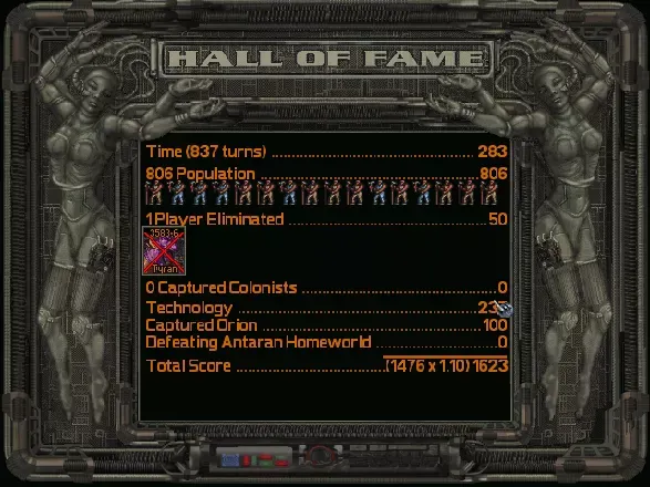 Master of Orion II: Battle at Antares screenshot 8