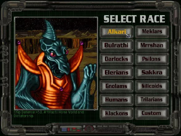 Master of Orion II: Battle at Antares screenshot 25