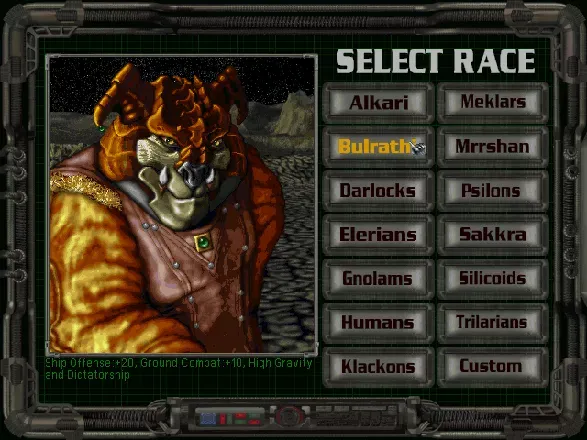 Master of Orion II: Battle at Antares screenshot 27