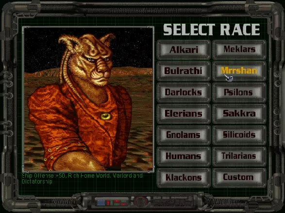 Master of Orion II: Battle at Antares screenshot 29