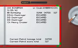 Silent Service II screenshot 19