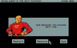 Space Quest V: The Next Mutation screenshot 2