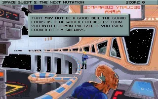 Space Quest V: The Next Mutation screenshot 35
