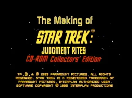 Star Trek: Judgment Rites (Limited CD-ROM Collector’s Edition) screenshot 29
