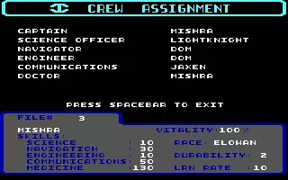 Starflight 2: Trade Routes of the Cloud Nebula screenshot 4