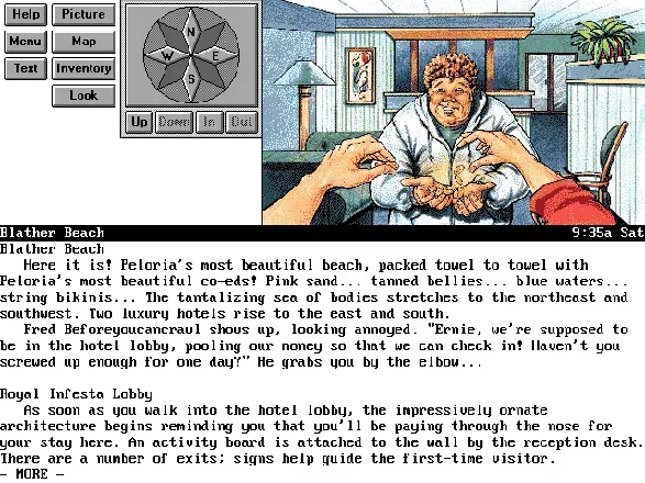 Steve Meretzky’s Spellcasting 301: Spring Break screenshot 37