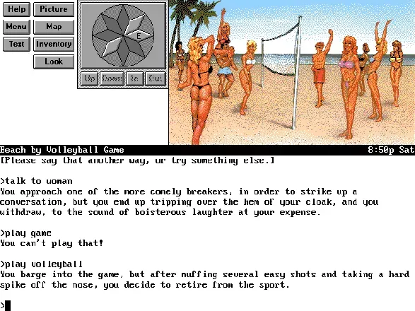 Steve Meretzky’s Spellcasting 301: Spring Break screenshot 16
