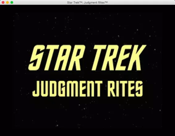 Star Trek: Judgment Rites (Limited CD-ROM Collector’s Edition) screenshot 18