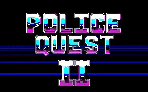 Police Quest 2: The Vengeance screenshot 110