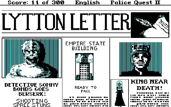 Police Quest 2: The Vengeance screenshot 119