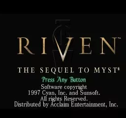 Riven: The Sequel to Myst screenshot 15