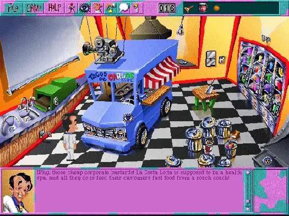 Leisure Suit Larry 6: Shape Up or Slip Out! screenshot 26