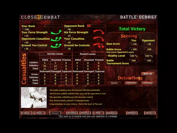 Close Combat III: The Russian Front screenshot 11