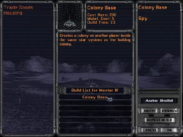 Master of Orion II: Battle at Antares screenshot 17