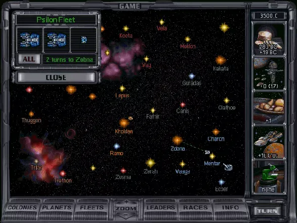 Master of Orion II: Battle at Antares screenshot 19