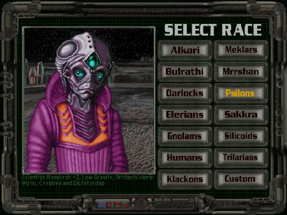 Master of Orion II: Battle at Antares screenshot 11