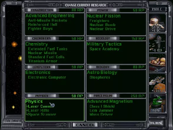 Master of Orion II: Battle at Antares screenshot 14