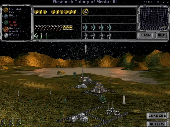 Master of Orion II: Battle at Antares screenshot 18