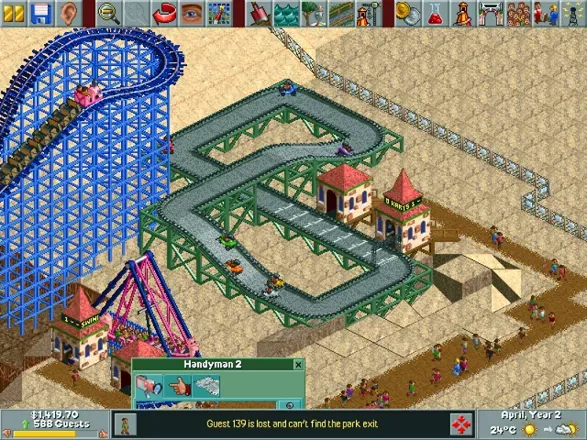 RollerCoaster Tycoon screenshot 12