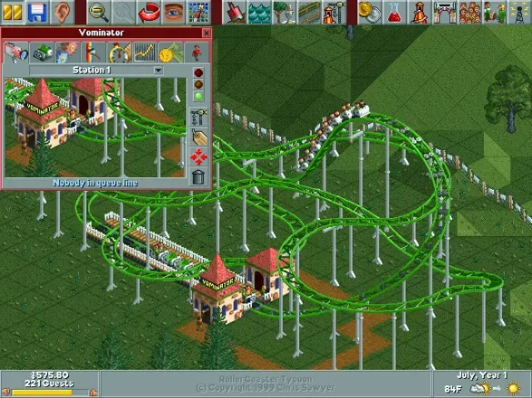 RollerCoaster Tycoon screenshot 5